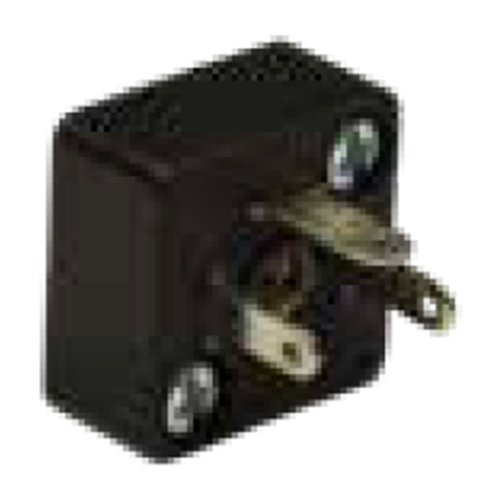 Soket bazası, kare, 15,9x15,9x8,5mm, ayak aralığı 9,4mm, 2+1 kutup, 250V AC/ 300VDC