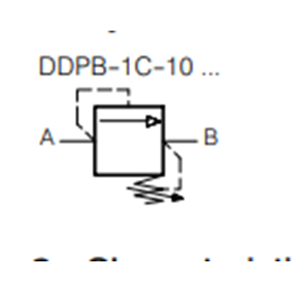Emniyet valfi, direkt uyarılı, 140 lt, 180-350 bar, M24X1,5