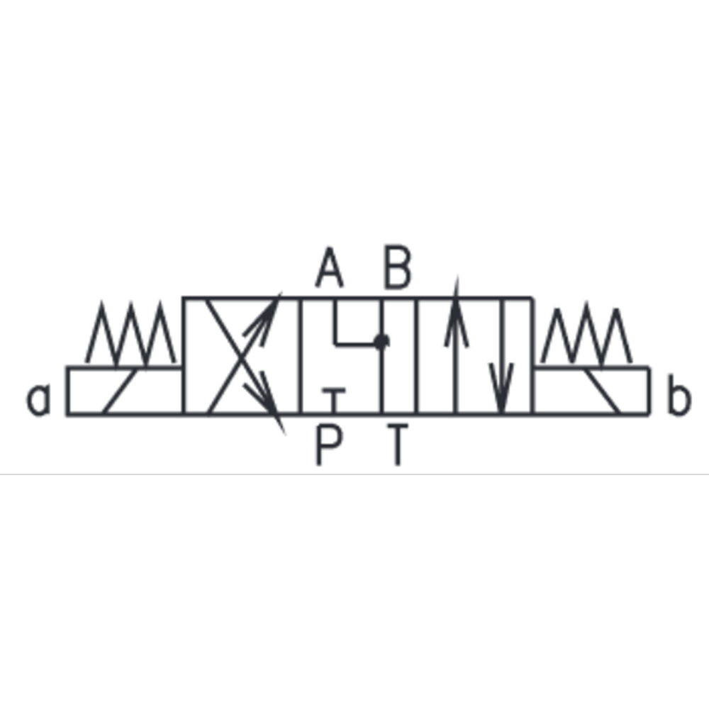 NG10, 4/3, Ç.B. A,B-T'a açık, 140 lt, 24V DC (21857800)