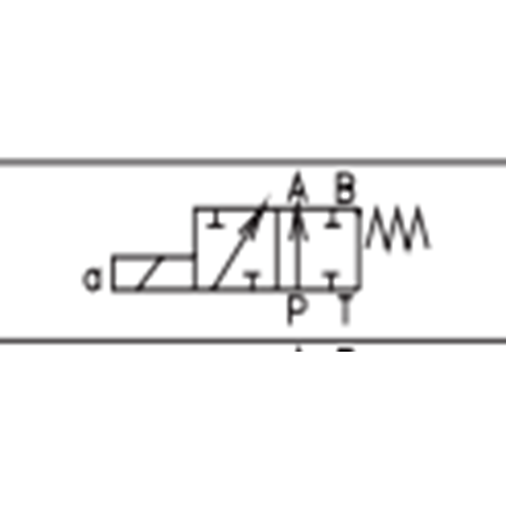NG6, 4/2, T.B. A-P, 60 lt, 320 bar, 24V DC