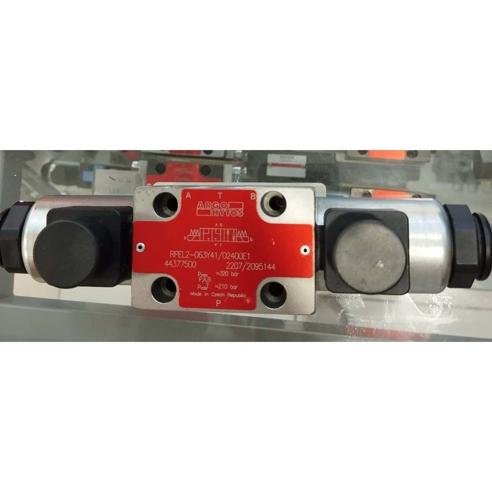 NG6, 4/3, ÖZEL VALF. AB-T, 60 lt, 320 bar, 24V DC