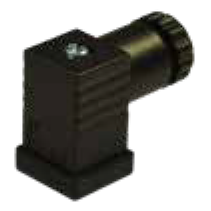 Soket, kare, 16x16x26mm, ayak aralığı 8mm, 2+1 kutup, 250V AC/ 300VDC