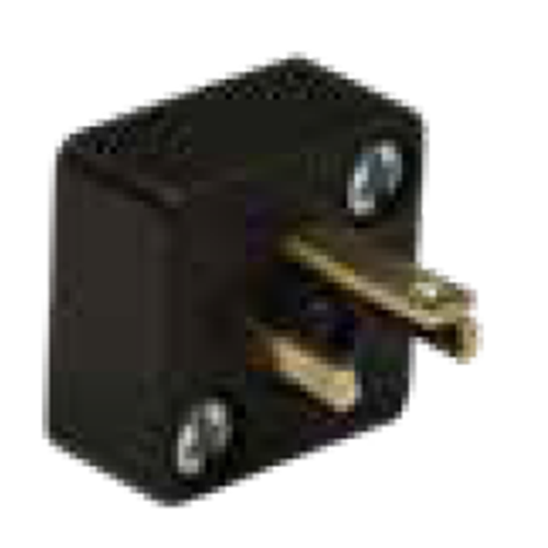 Soket bazası, kare, 17x17x8,5mm, ayak aralığı 8mm, 2+1 kutup, 250V AC/ 300VDC