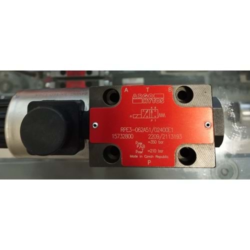 NG6, 4/2, T.B. P-A'ya açık, 80 lt, 320 bar, 24V DC