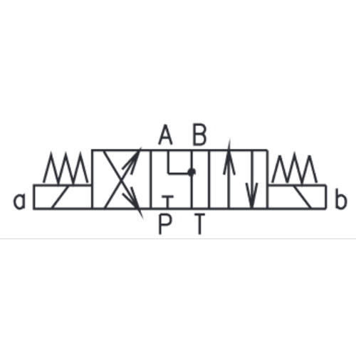 NG10, 4/3, Ç.B. A,B-T'a açık, 140 lt, 24V DC (21857800)