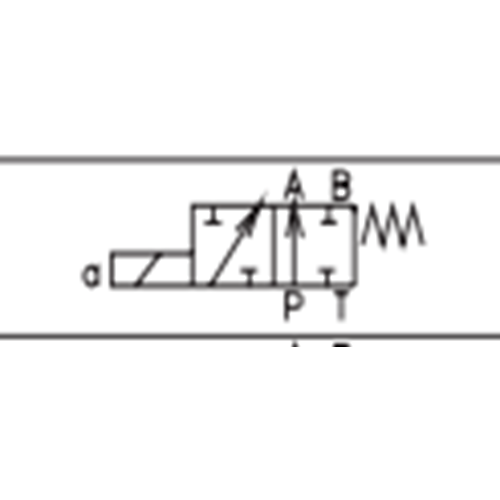 NG6, 4/2, T.B. A-P, 60 lt, 320 bar, 24V DC