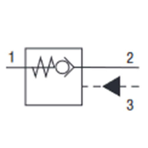 Çekvalf, pilotla açılan, 60 lt, 420 bar, 3:1, (1 bar aç. bas.) C10-3S