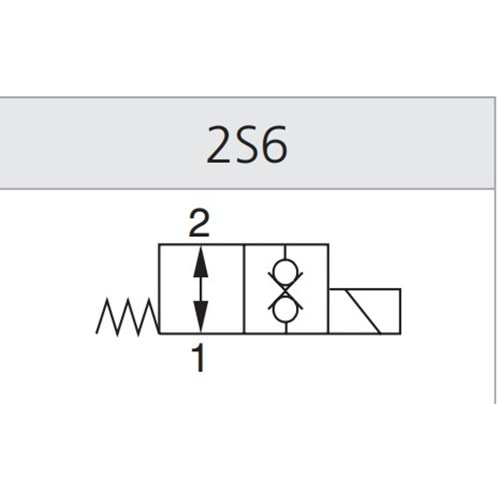 Selonoid valf, 2/2, çift çekli, çift yönlü, NA, 150 lt, 350 bar, C12-2