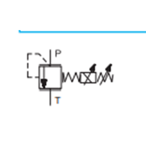 Oransal emniyet valfi, direkt uyarılı, 1,5lt, 350 bar, 24 DC, C08-2