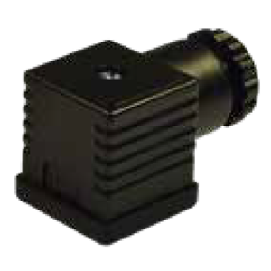 Soket, kare, 27,4x27,4x30mm, ayak aralığı 18mm, 3+1 kutup, 250V AC/ 300VDC