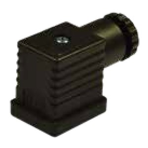 Soket, dikdörtgen, 21x28,5x30mm, ayak aralığı 11mm, 2+1 kutup, 250V AC/ 300VDC