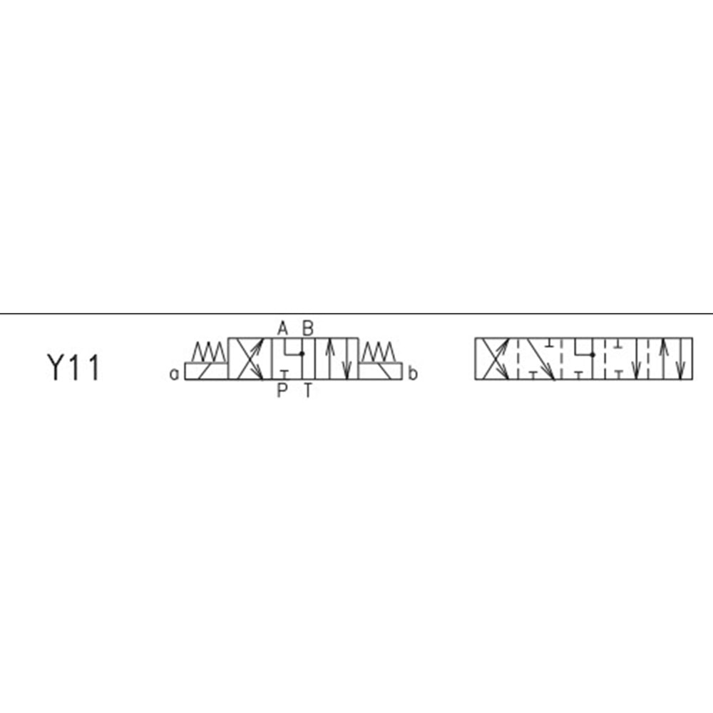 NG4, 4/3, Ç.B. AB-T, 30lt, 320 bar, 24V DC